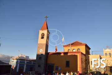 Lomo Magullo inició este sábado los cultos en honor de la Virgen de Las Nieves (Foto Francisco Javier Santana/TA)